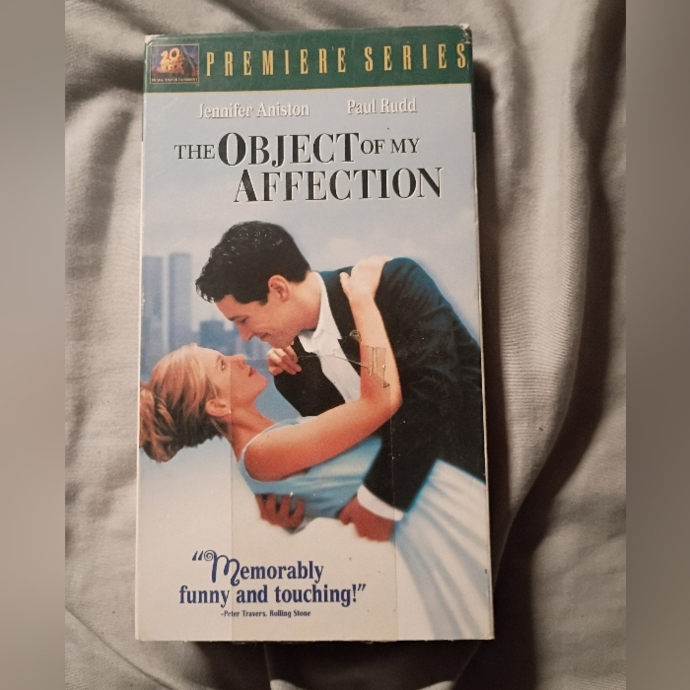 The Object of My Affection VHS — Jennifer Aniston, Paul Rudd
